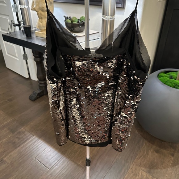WD.NY glitz cami top Large, NWT - Picture 4 of 5